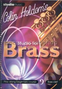 Studio for Brass Bass Clef (Book & CD)