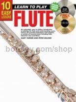10 Easy Lessons Flute (Book & CD & Free DVD) 