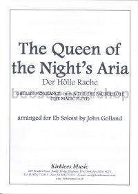 Mozart Queen Of The Nights Aria Sop Cornet/piano  