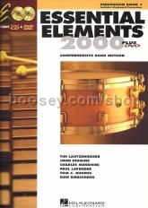 Essential Elements 2000 Book 1 Percussion (Bk & CD/DVD)