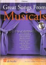 Great Songs From Musicals Clarinet (Book & CD)