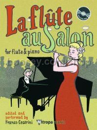 La flûte au salon - C Flute (Book & CD)
