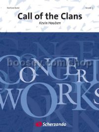 Call of the Clans for fanfare band (score)