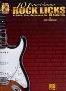 101 Must Know Rock Licks (Book & CD)