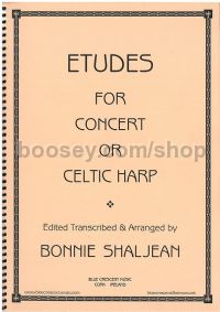 Etudes for Concert or Celtic Harp