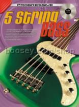 Progressive 5 String Bass (Book & CD)