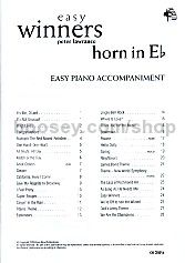 Easy Winners for Horn in Eb (piano accompaniment)