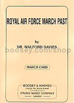 Royal Air Force March Past (Brass Band) (March Card Set)