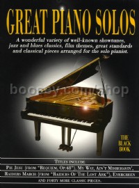 Great Piano Solos Black Edition