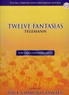 12 Fantasias for Flute Solo (Book & CD)