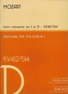 Horn Concerto No1 in Dmaj KV412/514