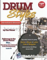 Drum Styles Intermediate To Advanced Book & CD