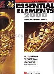 Essential Elements 2000 Book 2 Alto Sax (Bk & CD)