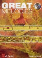 Great Melodies for Flute (Book & CD)