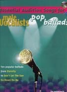 Essential Audition Songs Male - Pop Ballads (Book & CD)