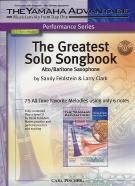 Greatest Solo Songbook Alto/Baritone Sax (Book & CD) 
