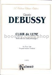 Clair De Lune (suite Bergamasque) Piano 