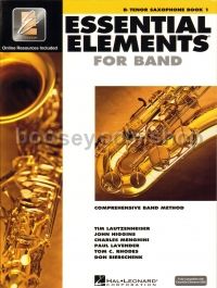 Essential Elements 2000 Book 1 Tenor Sax (Bk & CD/DVD)