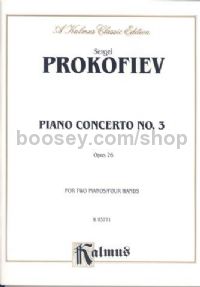 Piano Concerto No.3 in C major Op 26 (arr. 2 pianos 4 hands)