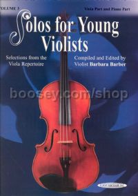 Solos for Young Violists, Vol. 3