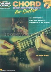 Chord Progressions For Guitar kolb (Book & CD) 