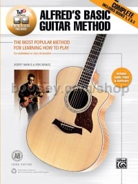 Alfred's Basic Guitar Method Complete (1-3) + 3 Cds