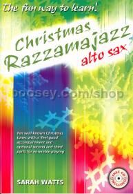 Christmas Razzamajazz Alto Sax (Book & CD)