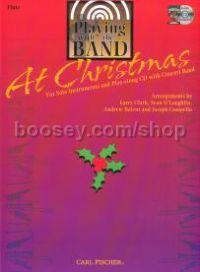 Playing With The Band At Christmas Flute (Book & CD) 