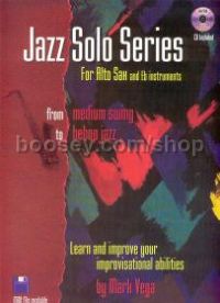 Jazz Solo Series Alto Sax (Book & CD)