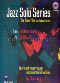 Jazz Solo Series Tenor Sax (Book & CD)
