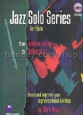 Jazz Solo Series Flute (Book & CD)