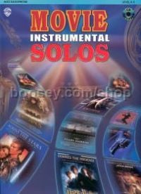 Movie Instrumental Solos Alto Sax (Book & CD) 
