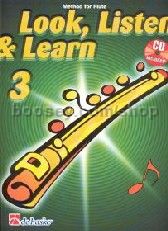Look Listen & Learn 3 Flute (Book & CD)