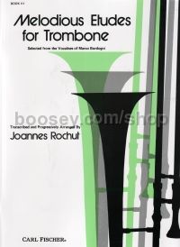 Melodious Etudes For Trombone Book 3 