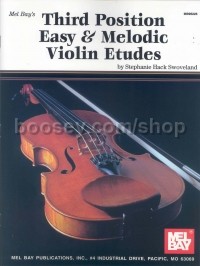 Third Position Easy & Melodic Violin Etudes Swovel