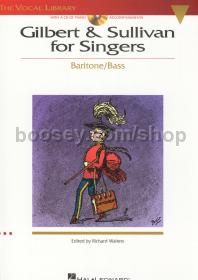 Gilbert & Sullivan for Singers Baritone/Bass (Book & CD)