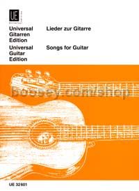 Songs for Guitar (Voice & Guitar)