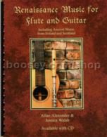 Renaissance Music Flute/guitar Alexander/walsh +cd