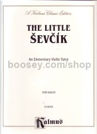 Little Sevcik Elementary Violin Tutor