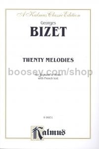 20 Melodies for Soprano or Tenor