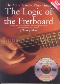 Art Of Acoustic Blues Guitar Fretboard Logicbk/dvd