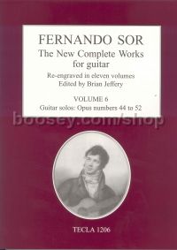 Sor New Complete Works vol.6 Op. 44-52 