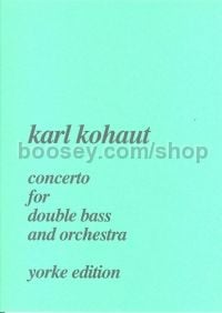 Concerto for Double Bass - double bass & piano reduction