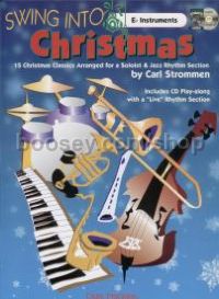 Swing Into Christmas Eb Insts (Book & CD) 