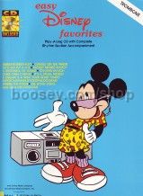 Easy Disney Favourites Trombone (Book & CD)
