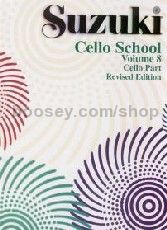 Suzuki Cello School vol.8 Cello Part Revised