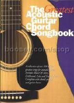 Greatest Acoustic Guitar Chord Songbook