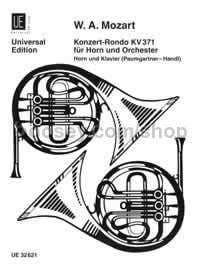 Concerto Rondo in Eb Major, K 371 (Horn & Piano)