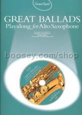 Guest Spot: Great Ballads - Alto Saxophone (Bk & CD) Guest Spot series