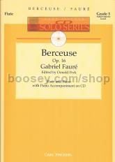 Berceuse Op. 16 Flute & Piano CD Solo series